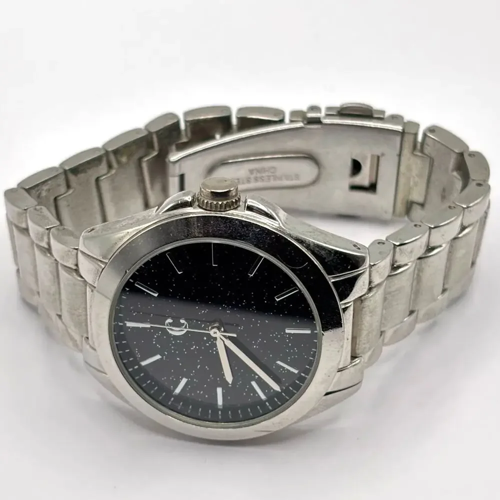 Silver Charming Charlie Men's Watch